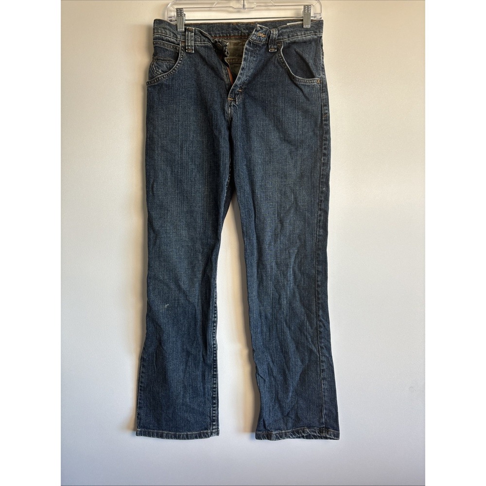 Wrangler Womens Jeans Size 16 Cowboy Rocker American Hipster Horse Spot On Leg